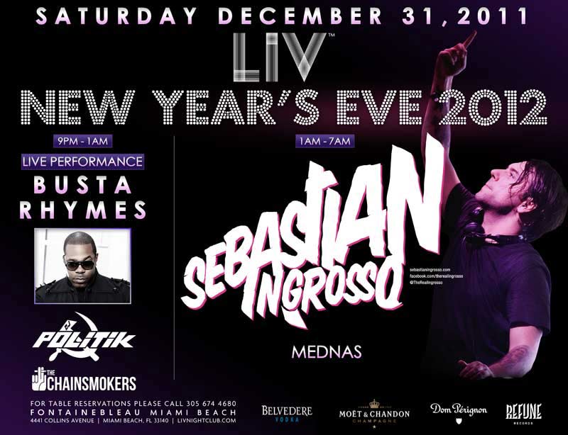 New Years Eve @ LIV Miami