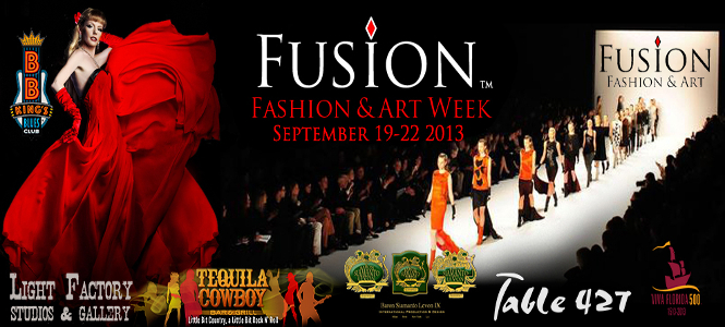 Fusion Fashion Show and Art Week September 20th - 22nd