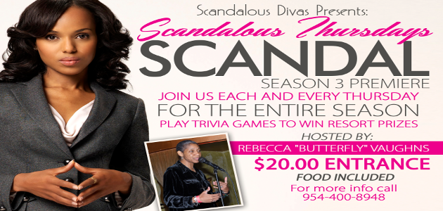 Scandalous Thursdays at Newport Beachside Hotel & Resort October 3