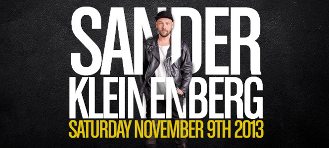 Sander Kleinenberg at Mansion Miami Beach Saturday November 9th