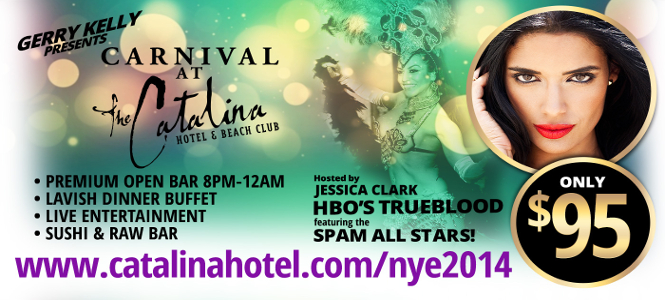 Miami New Years Eve 2014: The Catalina Hotel Miami Beach