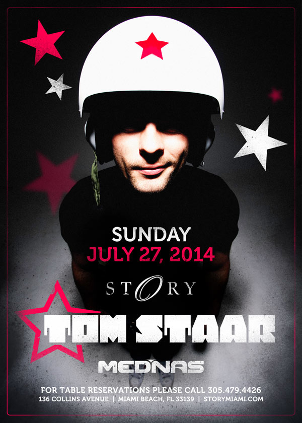 Tom Staar at STORY Miami Sunday June 27th