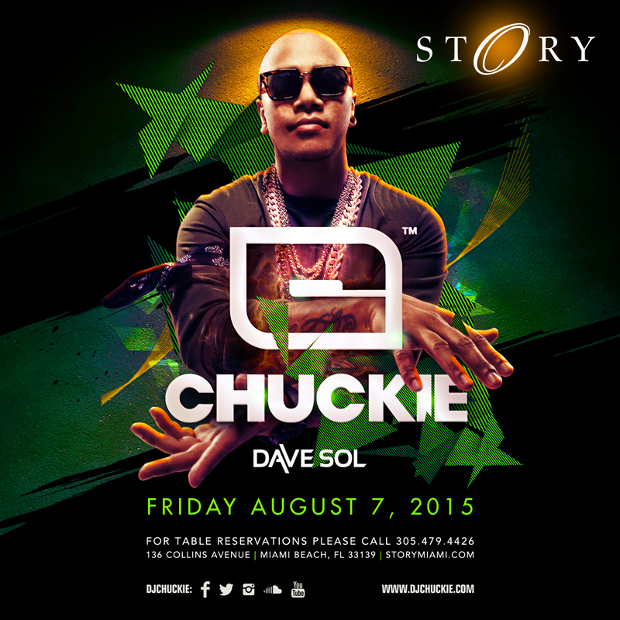 Chuckie at STORY Miami August 7th