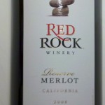 Red Rock Reserve Merlot Vintage 2008 5-13-11 2008 Red Rock Reserve Merlot