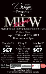 Miami Metropolitan International Fashion Week 2013 Miami Metropolitan International Fashion Week 2013