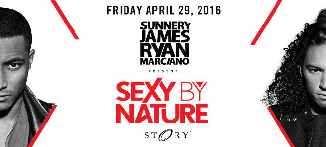 Sunnery James & Ryan Marciano at STORY Miami April 29th